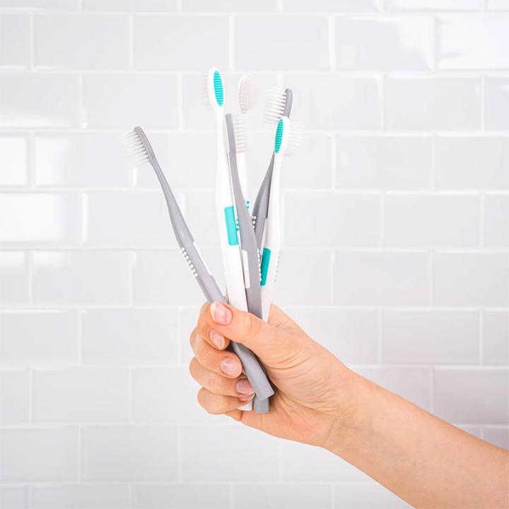 AP 24 Whitening Toothbrush - WhiteGreen in Hand